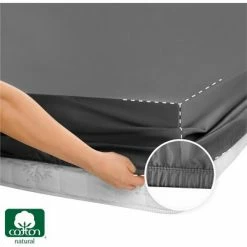 Best Sale 💯 100% Cotton Fitted Sheet Only | Soft 400 Thread Count | Fully Elasticized with Deep Pockets by California Design Den 🧨 -Sheets & Pillowcases Sales Shop unnamed file 10