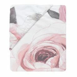 Brand new 🧨 Lambs & Ivy Floral Garden Pink/White Watercolor Cotton Baby Fitted Crib Sheet 💯 -Sheets & Pillowcases Sales Shop unnamed file 100