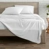 Discount 😀 Hydro-Brushed Microfiber Flat Top Sheet by Bare Home 🎉