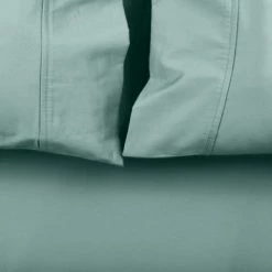 Budget 🛒 Cotton Pillowcase Set | Soft 400 Thread Count 100% Cotton Sateen by California Design Den ✨