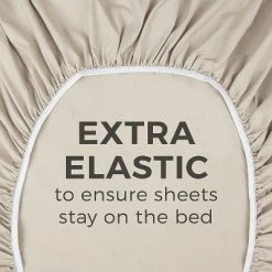 Best Pirce 🎉 Cotton Fitted Sheet 14" - 16" Deep Pocket - CGK Unlimited 🛒 -Sheets & Pillowcases Sales Shop unnamed file 109