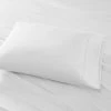 New ⌛ Liquid Cotton Pillowcases Silver 😀