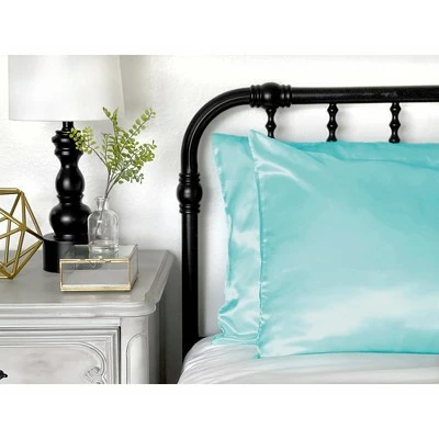 Deals π Standard 2pk 600 Thread Count Satin Pillowcase Set - Morning Glamour Gold π 2 Deals π Standard 2pk 600 Thread Count Satin Pillowcase Set - Morning Glamour Gold π - Image 2