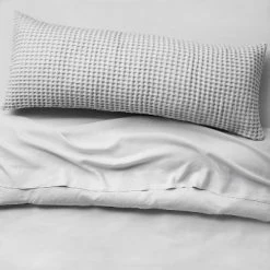 Promo 👍 Waffle Body Pillow Cover - Casaluna™ Natural 👍