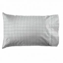 New 🎉 Saturday Park Gingham Pillow Case 😀 -Sheets & Pillowcases Sales Shop unnamed file 1197