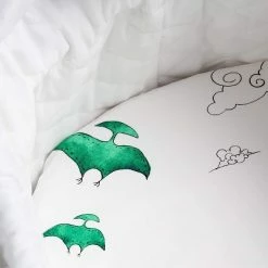 Best reviews of 🤩 JumpOff Jo Fitted Bassinet Sheet, Flexible Fit Bassinet Sheet for Oval, Rectangle, Hourglass Standard Sized Mattresses, 16" x 32", Tiny Dinosaur 🎁 -Sheets & Pillowcases Sales Shop unnamed file 122