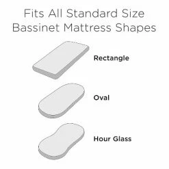 Best reviews of 🤩 JumpOff Jo Fitted Bassinet Sheet, Flexible Fit Bassinet Sheet for Oval, Rectangle, Hourglass Standard Sized Mattresses, 16" x 32", Tiny Dinosaur 🎁 -Sheets & Pillowcases Sales Shop unnamed file 123