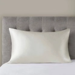 Budget ✨ Madison Park Queen Mulberry 100% Silk Pillowcase Gray 🔔 -Sheets & Pillowcases Sales Shop unnamed file 1304