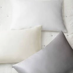 Outlet 👏 Brookside Home Silk Pillowcase - Brookside Ivory ⌛ -Sheets & Pillowcases Sales Shop unnamed file 1311