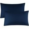 Wholesale 💯 2 Pieces Cotton Pillow Cover Cases Zippered Pillow Cases - PiccoCasa ⭐