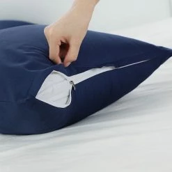 Wholesale 💯 2 Pieces Cotton Pillow Cover Cases Zippered Pillow Cases - PiccoCasa ⭐ -Sheets & Pillowcases Sales Shop unnamed file 1440