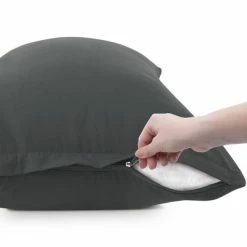 Best Sale ⭐ 2 Pcs Zippered 100% Brushed Microfiber Polyester Pillow Cases - PiccoCasa 🛒 -Sheets & Pillowcases Sales Shop unnamed file 1569