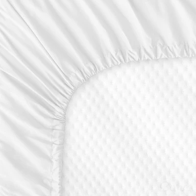 Buy π Fitted Crib Sheet - Hydro-Brushed Microfiber by Bare Home π 4 Buy π Fitted Crib Sheet - Hydro-Brushed Microfiber by Bare Home π - Image 4