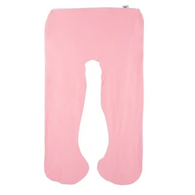 Top 10 π Full Body Pillow Cover- U-Shaped 100% Cotton Jersey Replacement Pillowcase, Removeable with Zipper for Pregnancy/Body Pillows by Hastings Home (Pink) π 6 Top 10 π Full Body Pillow Cover- U-Shaped 100% Cotton Jersey Replacement Pillowcase, Removeable with Zipper for Pregnancy/Body Pillows by Hastings Home (Pink) π - Image 6