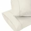Buy 👍 1000 Thread Count Cotton Pillowcase Set - Aireolux Pale Yellow ✨