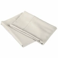 Buy 👍 1000 Thread Count Cotton Pillowcase Set - Aireolux Pale Yellow ✨ -Sheets & Pillowcases Sales Shop unnamed file 1746