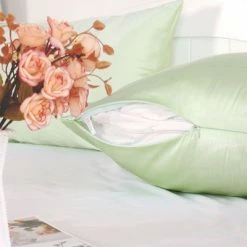 Best reviews of 👍 1 Pc 100% Mulberry Skin-friendly Silk Pillowcase - PiccoCasa 💯 -Sheets & Pillowcases Sales Shop unnamed file 1752