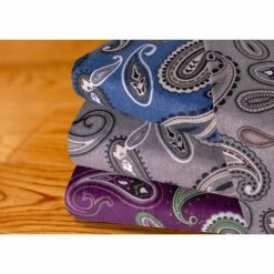 Best Pirce 🛒 Vintage Modern Floral Paisley Flannel Cotton 2 Piece Pillowcase Set by Blue Nile Mills 👍 -Sheets & Pillowcases Sales Shop unnamed file 1764