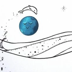 Brand new 🤩 JumpOff Jo Fitted Mini Crib Sheet, Cotton Crib Sheet for Miniature Sized Crib Mattresses, Hypoallergenic and Breathable, 24" x 38", Moonlight Mermaid 🎉 -Sheets & Pillowcases Sales Shop unnamed file 182