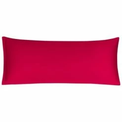 New ๐ 1 Pc Body 280 Thread Count Cotton Pillowcase Red - PiccoCasa ๐งจ