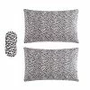 Discount 🌟 Standard Leopard Print Satin Pillowcase Set Charcoal - Betseyville ✔️