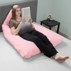 Best Pirce π Full Body Pillow Cover- U-Shaped Soft Cotton Replacement Pillowcase, Removeable with Zipper for Pregnancy/Total Body Pillows by Hastings Home (Pink) 𧨠10 Best Pirce π Full Body Pillow Cover- U-Shaped Soft Cotton Replacement Pillowcase, Removeable with Zipper for Pregnancy/Total Body Pillows by Hastings Home (Pink) 𧨠-Sheets & Pillowcases Sales Shop unnamed file 1867
