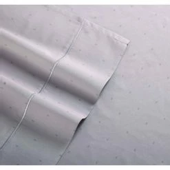 Best deal π 310 Thread Count Classic Dot Printed Cotton Pillowcase Set - Charisma Gray β