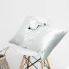 Best Pirce ✔️ 1 Pc King Silk Envelope Closure Pillowcase Silver Grey - PiccoCasa 😍