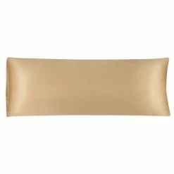 Outlet ๐งจ 2 Pcs Body 20"x54" Satin Silky for Hair and Skin Pillowcase Gold - PiccoCasa ๐