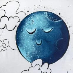 Deals 🎁 JumpOff Jo Fitted Mini Crib Sheet, Cotton Crib Sheet for Miniature Sized Crib Mattresses, Hypoallergenic and Breathable, 24" x 38", Mama Bear Blue 🛒 -Sheets & Pillowcases Sales Shop unnamed file 203