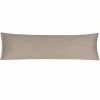 Best Pirce 🛒 1 Pc Body 280 Thread Count Cotton Pillowcase Pale Coffee Color - PiccoCasa 🎁