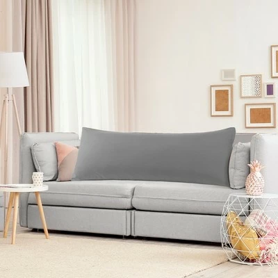 Best Pirce π 2 Pcs Body 20"x48" 1800 Microfiber Soft Pillowcase Grey/Charcoal - PiccoCasa π― 1 Best Pirce π 2 Pcs Body 20"x48" 1800 Microfiber Soft Pillowcase Grey/Charcoal - PiccoCasa π―