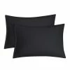 Best deal ✨ 2 Pcs Queen 20"x30"1800 Series Soft Brushed Microfiber Soft Pillowcase Black - PiccoCasa 👏
