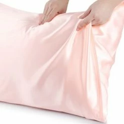 Flash Sale π 1 Pc Queen 25 Momme 100% Pure Silk for Hair and Skin Pillowcase Pink - PiccoCasa π 10 Flash Sale π 1 Pc Queen 25 Momme 100% Pure Silk for Hair and Skin Pillowcase Pink - PiccoCasa π -Sheets & Pillowcases Sales Shop unnamed file 2128