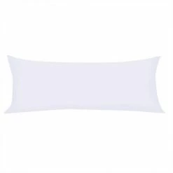 Best Pirce 🎉 1 Pc 20"x72" 1800 Series Soft Brushed Microfiber Pillowcase White - PiccoCasa 🔥