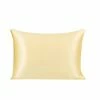 Best reviews of 👍 1 Pc King Silk for Hair and Skin Pillowcase Yellow - PiccoCasa 🧨
