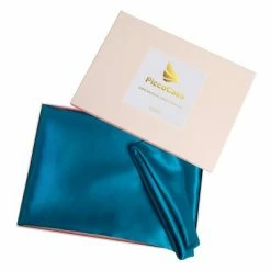Best reviews of 🎉 1 Pc Queen 100% Natural Pure Silk Pillowcase Peacock Blue - PiccoCasa ⭐ -Sheets & Pillowcases Sales Shop unnamed file 2341