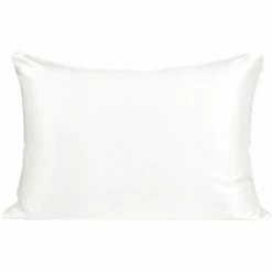 Best deal 👍 1 Pc Queen 25 Momme Pure Silk for Hair and Skin Zippered Pillowcase White - PiccoCasa 🔔 -Sheets & Pillowcases Sales Shop unnamed file 2399