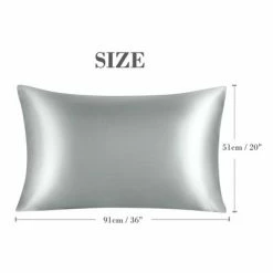Best deal ✔️ 2 Pcs 85GSM Satin Luxury Silky Envelope Closure Pillow Cases - PiccoCasa 🔥 -Sheets & Pillowcases Sales Shop unnamed file 2448