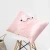 Wholesale ✨ 1 Pc King Silk for Hair and Skin Gift Set Pillowcase and Eye Cover Pink - PiccoCasa ⭐