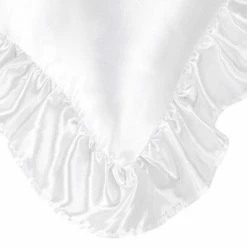 Wholesale 🔔 2 Pcs 85GSM Satin Retro Silky Ruffle Luxury Envelope Closure Pillow Cases - PiccoCasa 😍 -Sheets & Pillowcases Sales Shop unnamed file 2463