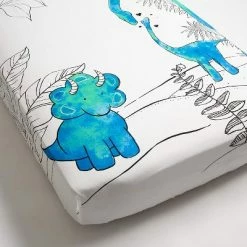 Deals 🧨 JumpOff Jo Fitted Crib Sheet - Cotton Crib Sheet for Standard Sized Crib Mattresses - Hypoallergenic and Breathable - 28 x 52 Inches - Tiny Dinosaur 🧨 -Sheets & Pillowcases Sales Shop unnamed file 252