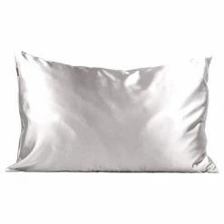 Hot Sale ⌛ Kitsch Satin Pillowcase - Silver 🎉