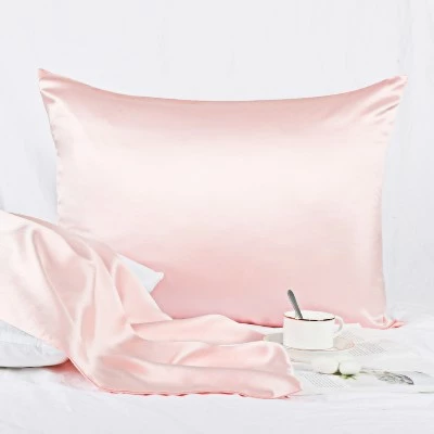 Outlet ๐ฅ Standard/20"x26" Silk 25 Momme Breathable Pillow Cases Pink - PiccoCasa ๐ 1 Outlet ๐ฅ Standard/20"x26" Silk 25 Momme Breathable Pillow Cases Pink - PiccoCasa ๐