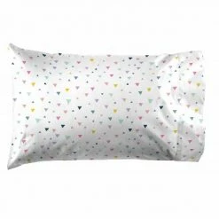 New 👏 Saturday Park Triangles Pillow Case ✔️ -Sheets & Pillowcases Sales Shop unnamed file 2710