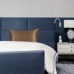 Best reviews of 😀 1 Pc 20" x 30" Silk for Facial Beauty and Hair Pillow Case Coffee Color - PiccoCasa 🎉