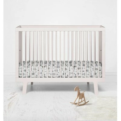 Best Sale π Bacati - Owls in the Woods Gray Beige 100 percent Cotton Universal Baby US Standard Crib or Toddler Bed Fitted Sheet 𧨠3 Best Sale π Bacati - Owls in the Woods Gray Beige 100 percent Cotton Universal Baby US Standard Crib or Toddler Bed Fitted Sheet 𧨠- Image 3