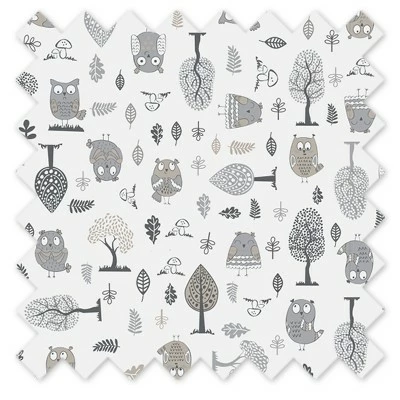 Best Sale π Bacati - Owls in the Woods Gray Beige 100 percent Cotton Universal Baby US Standard Crib or Toddler Bed Fitted Sheet 𧨠4 Best Sale π Bacati - Owls in the Woods Gray Beige 100 percent Cotton Universal Baby US Standard Crib or Toddler Bed Fitted Sheet 𧨠- Image 4