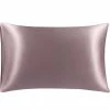 Best deal 🔥 1 Pc 20"x26" 25 Momme Silk Envelope Pillow Cases Mauve - PiccoCasa ✨