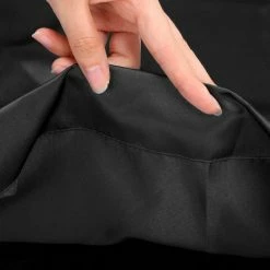 New ๐ 4 Pcs Standard(20"x30") Silky Satin Pillow Cases Black - PiccoCasa โ๏ธ